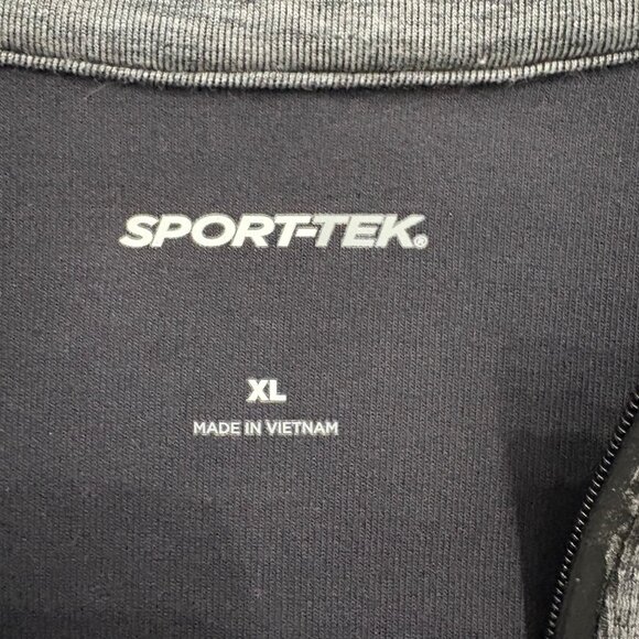 Mens Sport-Tek Gray Quarter-Zip Pullover Sweatshirt Size XL - Picture 5 of 12